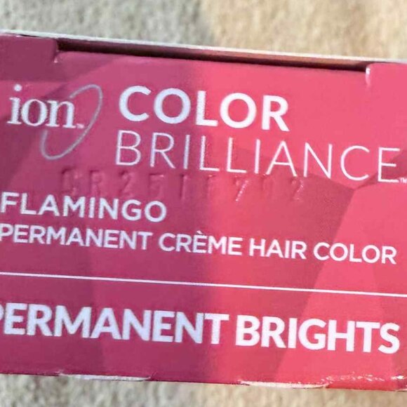 BRAND NEW SEALED Ion Color Brilliance Brights Hair Color - "FLAMINGO" - Picture 5 of 8